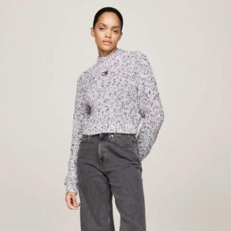 Tommy Hilfiger Women’s Marl Knit Turtleneck