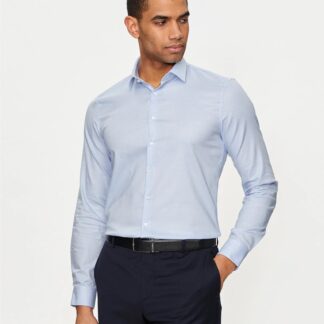 Calvin Klein Men’s Light Blue Checked Shirt