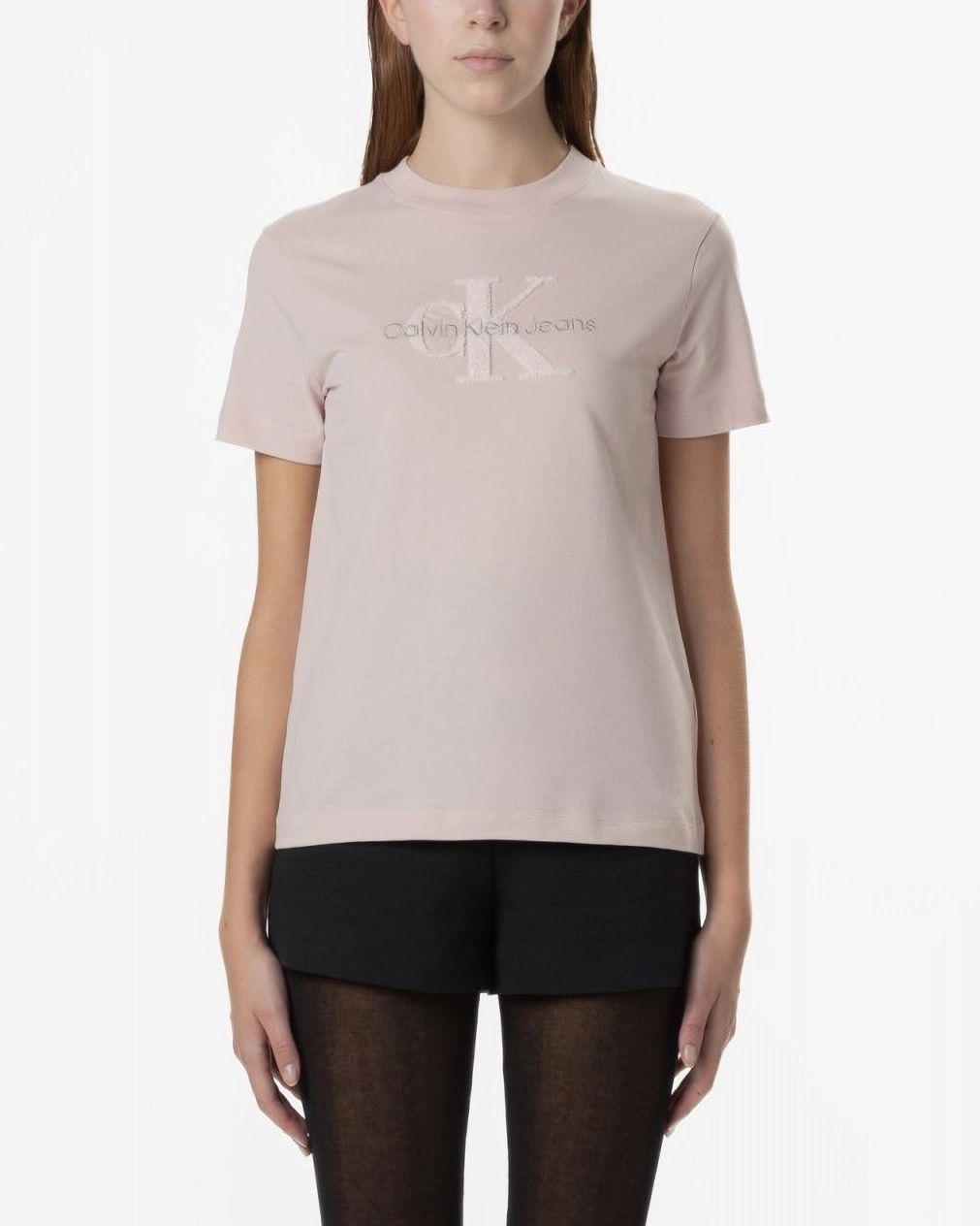 Calvin Klein Jeans Women’s Pink Printed T-Shirt - Image 2