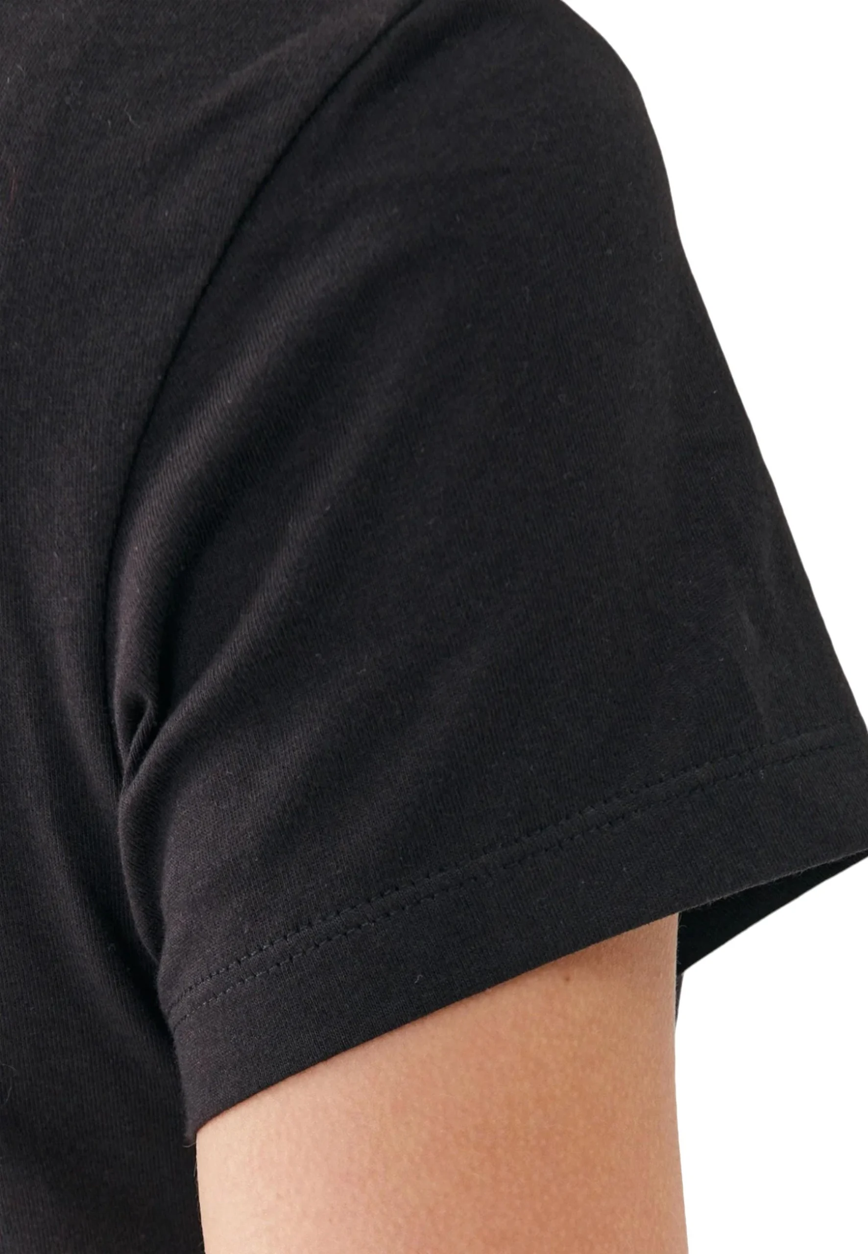 Calvin Klein Jeans Women’s White and Black Plain T-Shirt - Image 5