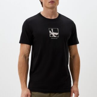 Calvin Klein Jeans Men's Black Printed T-Shirt
