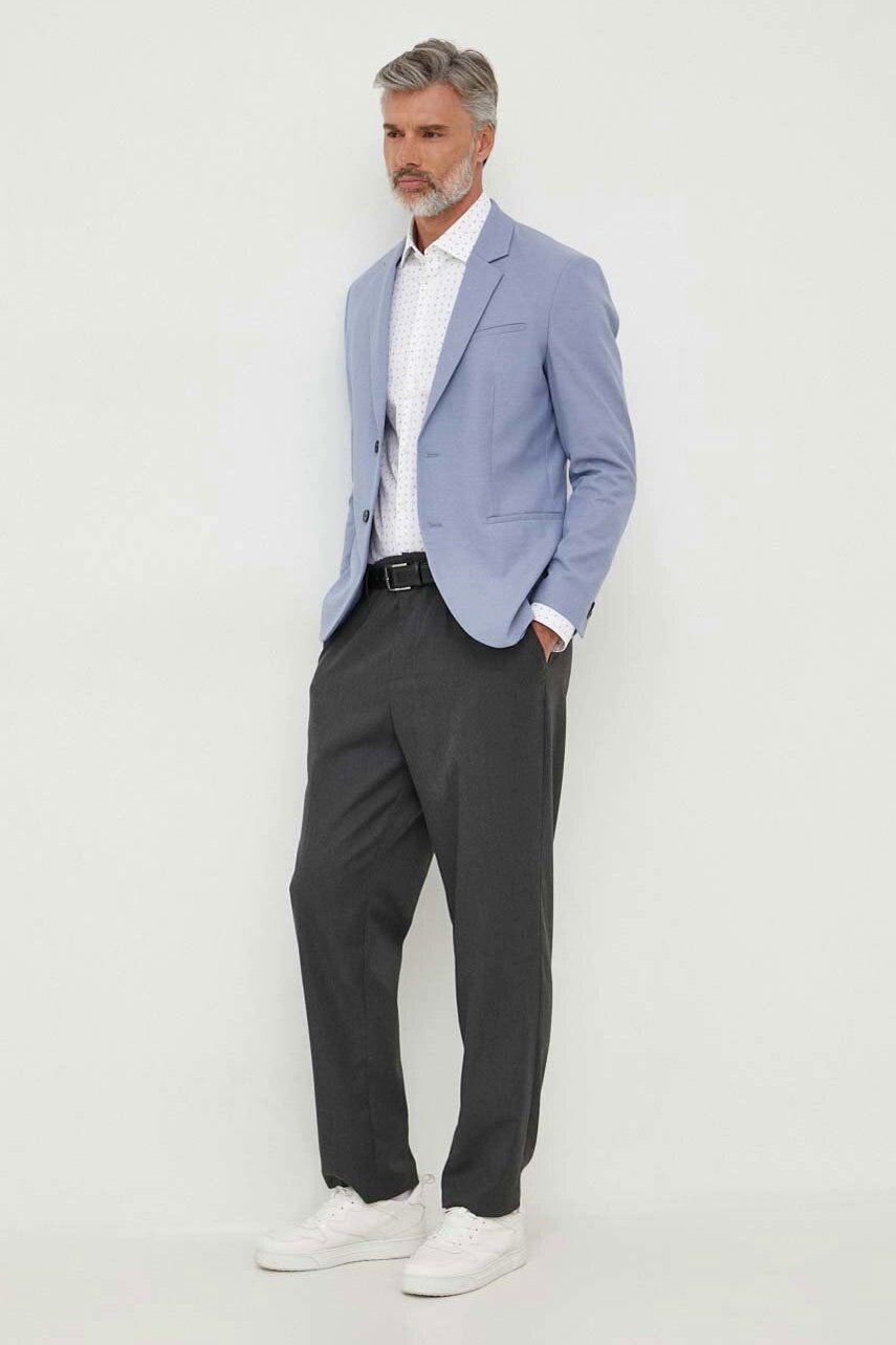 Calvin Klein Men's Classic Long-Sleeve Shirt - Image 10