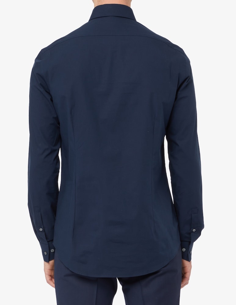 Calvin Klein Men's Blue Cotton Shirt - Image 3