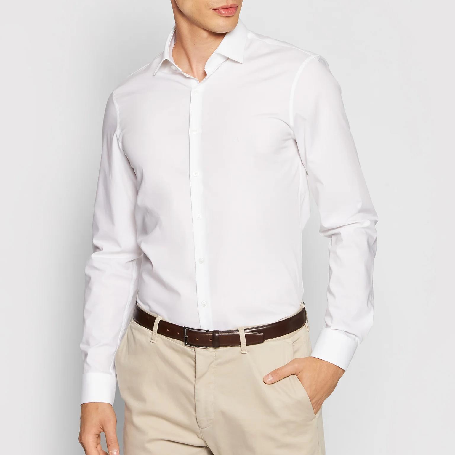 Calvin Klein Men's Classic White Cotton Shirt