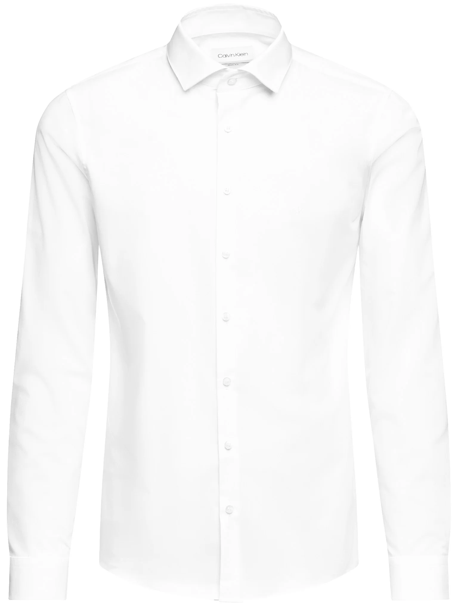 Calvin Klein Men's Classic White Cotton Shirt - Image 6