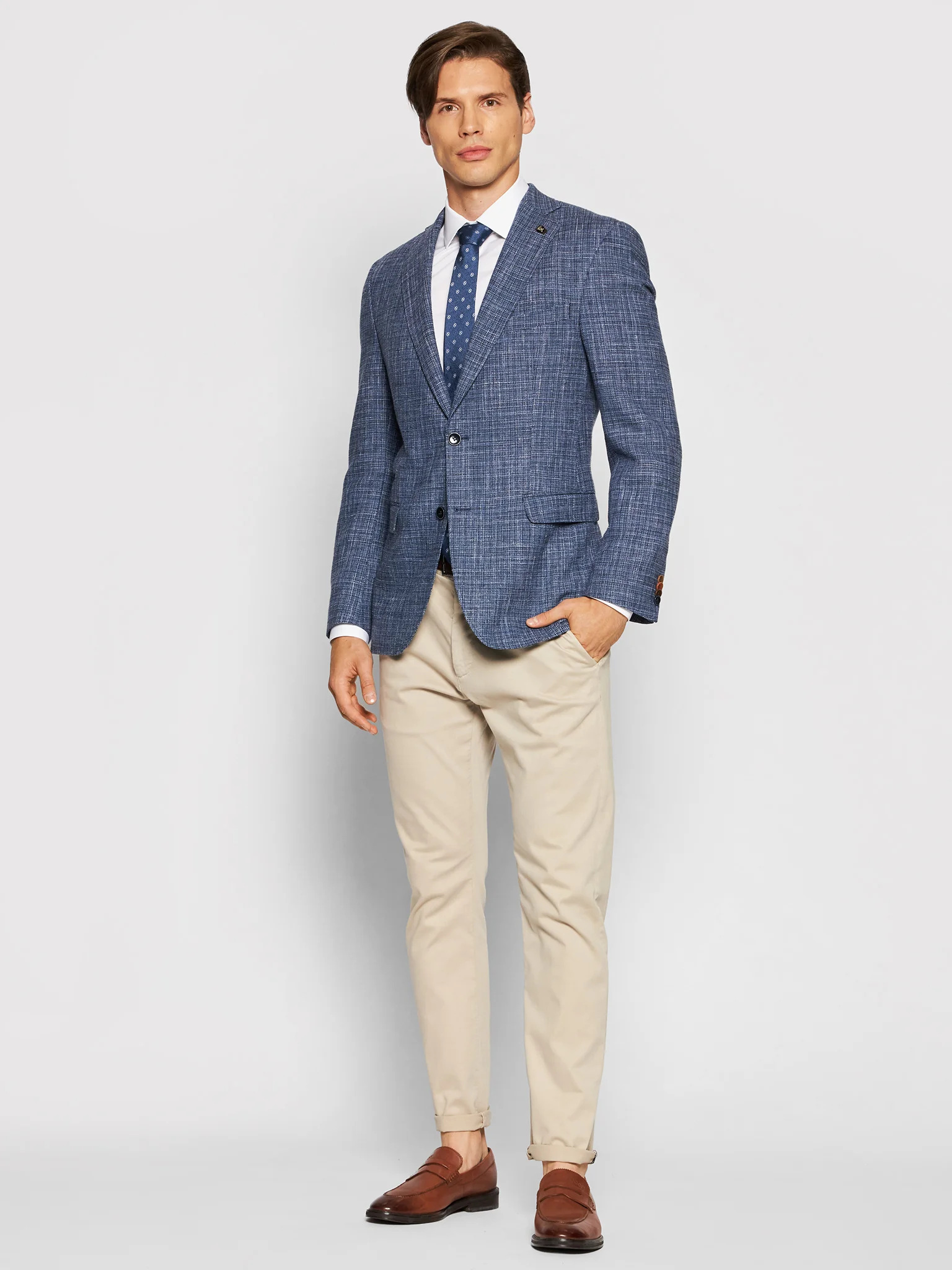 Calvin Klein Men's Classic White Cotton Shirt - Image 5