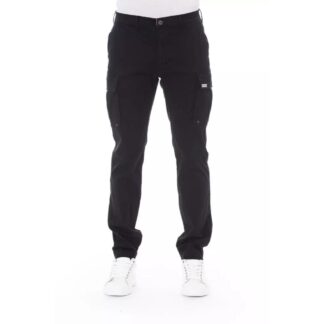 Baldinini Trend Black Cargo Trousers